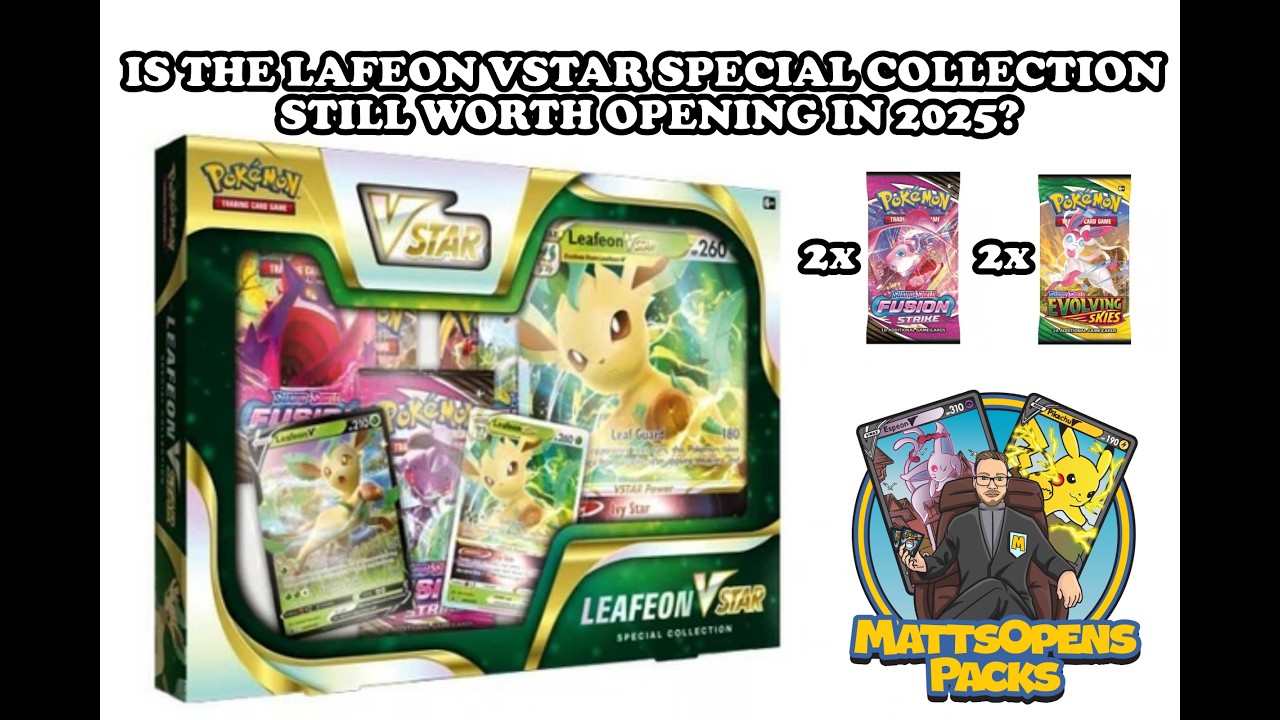 Is opening a Leafeon Vstar Special Collection worth opening in 2025?