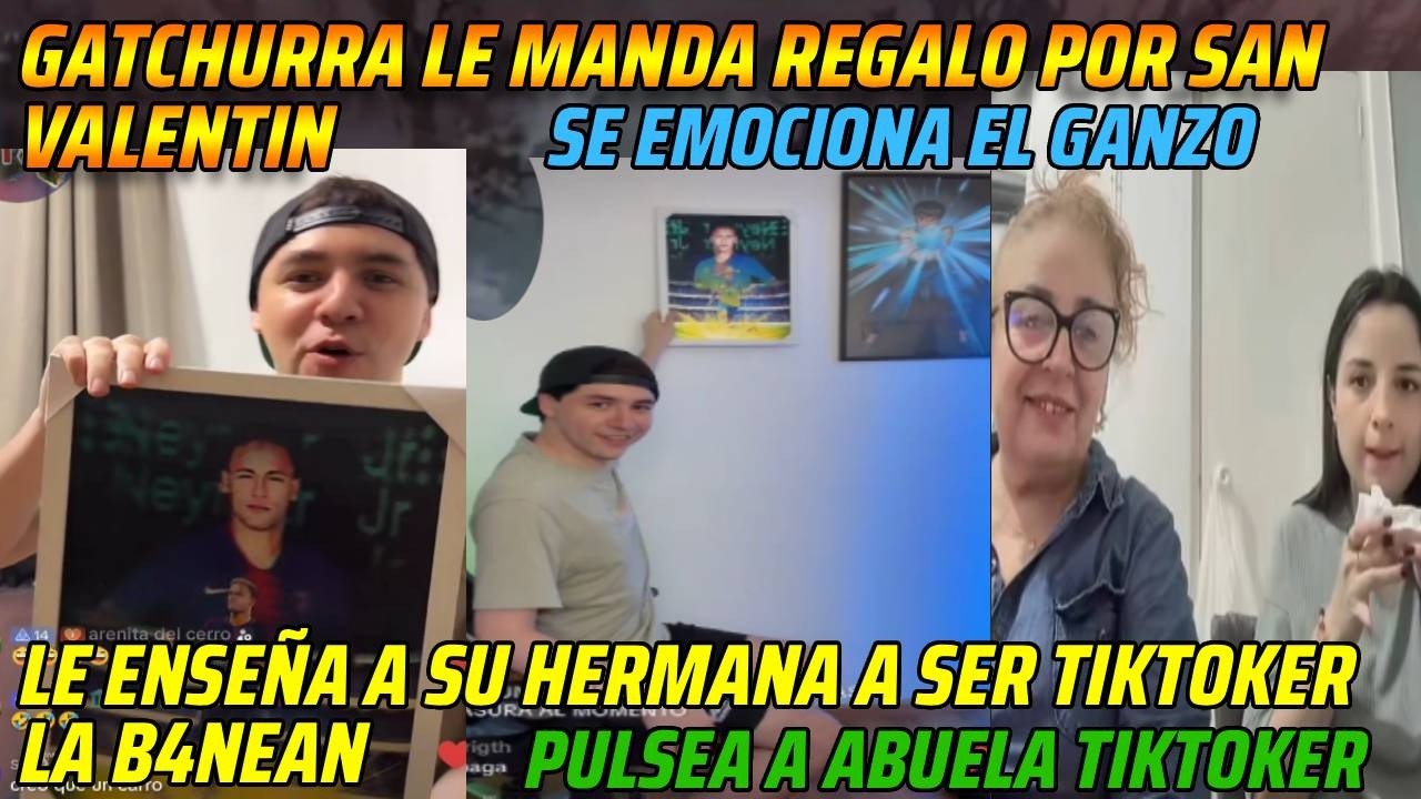 😂GATCHURRA LE MANDA REGALO POR SAN VALENTIN A MASOKU😂PULSEA A ABUELA TIKTOKER😂