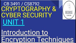 1.7. Classical Encryption Introduction in Tamil
