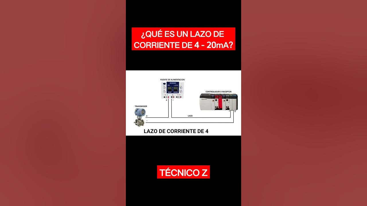 ¿QUÉ ES UN LAZO DE CORRIENTE DE 4 - 20mA? #shorts - YouTube