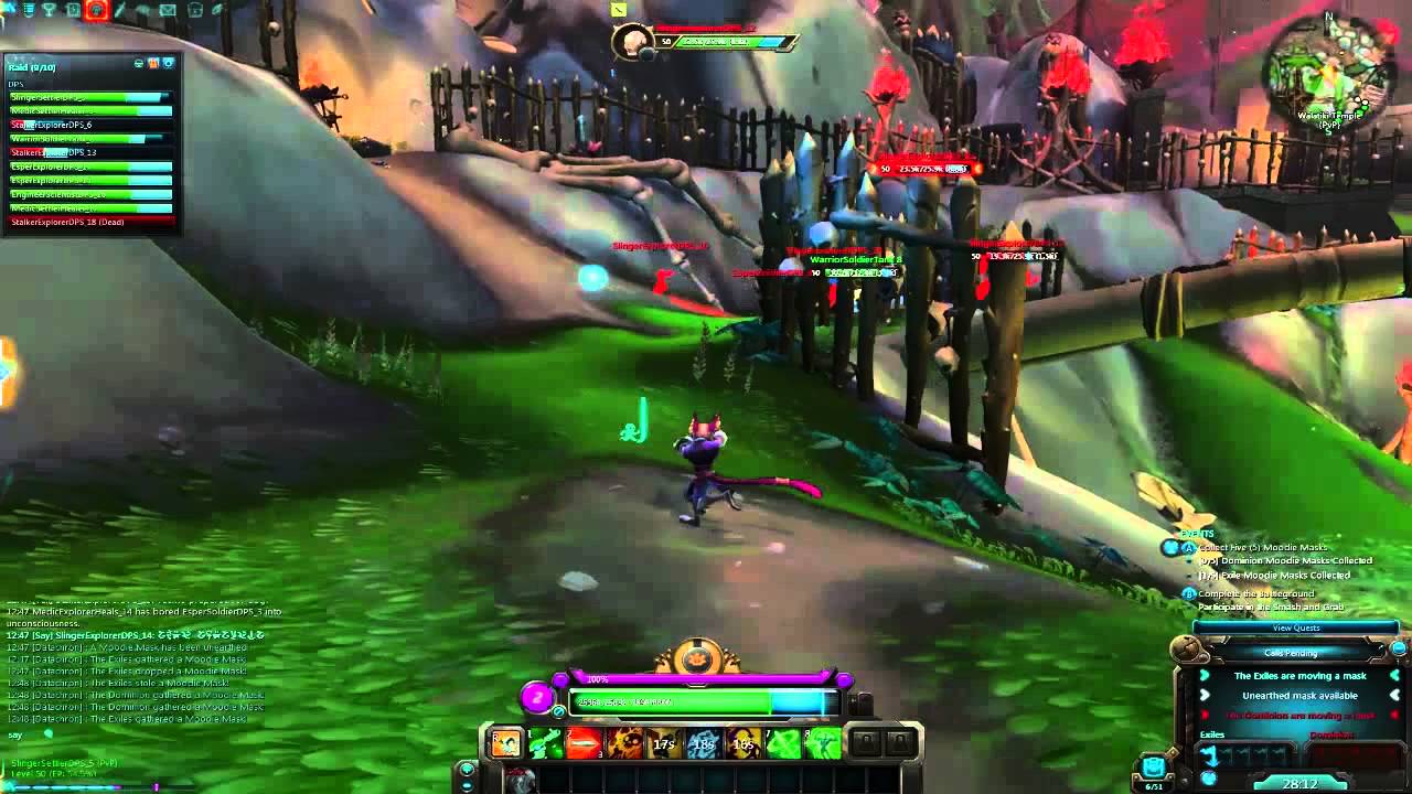 Wildstar Battlegrounds Walatiki Temple Gameplay