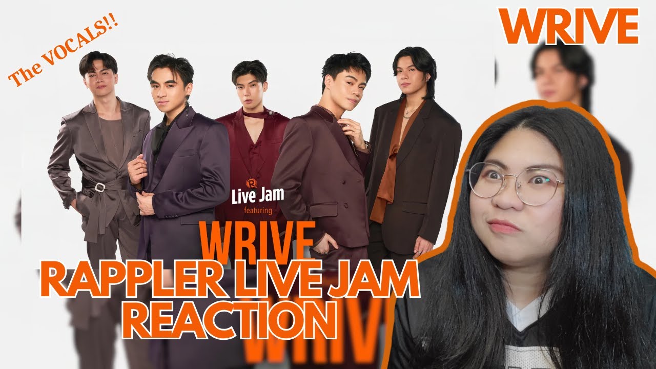 Word Rappler The vocals!!! Rappler Live Jam featuring WRIVE Reaction - YouTube