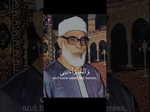 شيخ عموم المقارئ المصريه الشيخ محمود خليل الحصري درب الهدايه