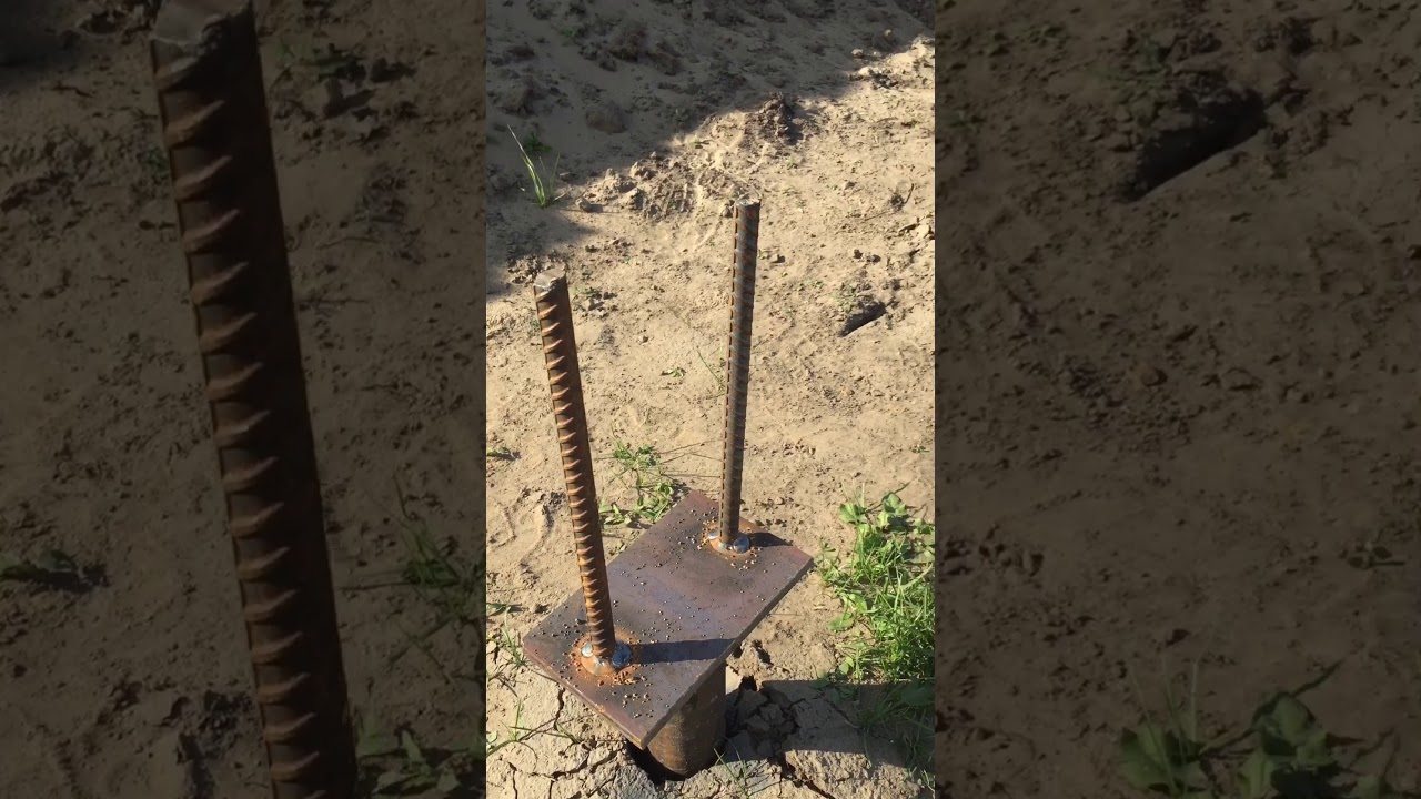 Grade beam on screw piles YouTube