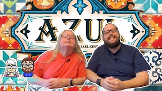 Azul | How to Play with Gameplay | Tom and Mom Play Board Games