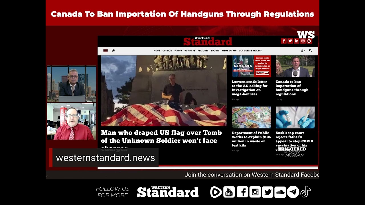 The Newsroom: Canada plans to temporarily ban the import of handguns