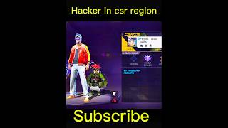 Free fire hacker 😡 hacker in cs rank 🤯 #shorts #freefire  # gaming
