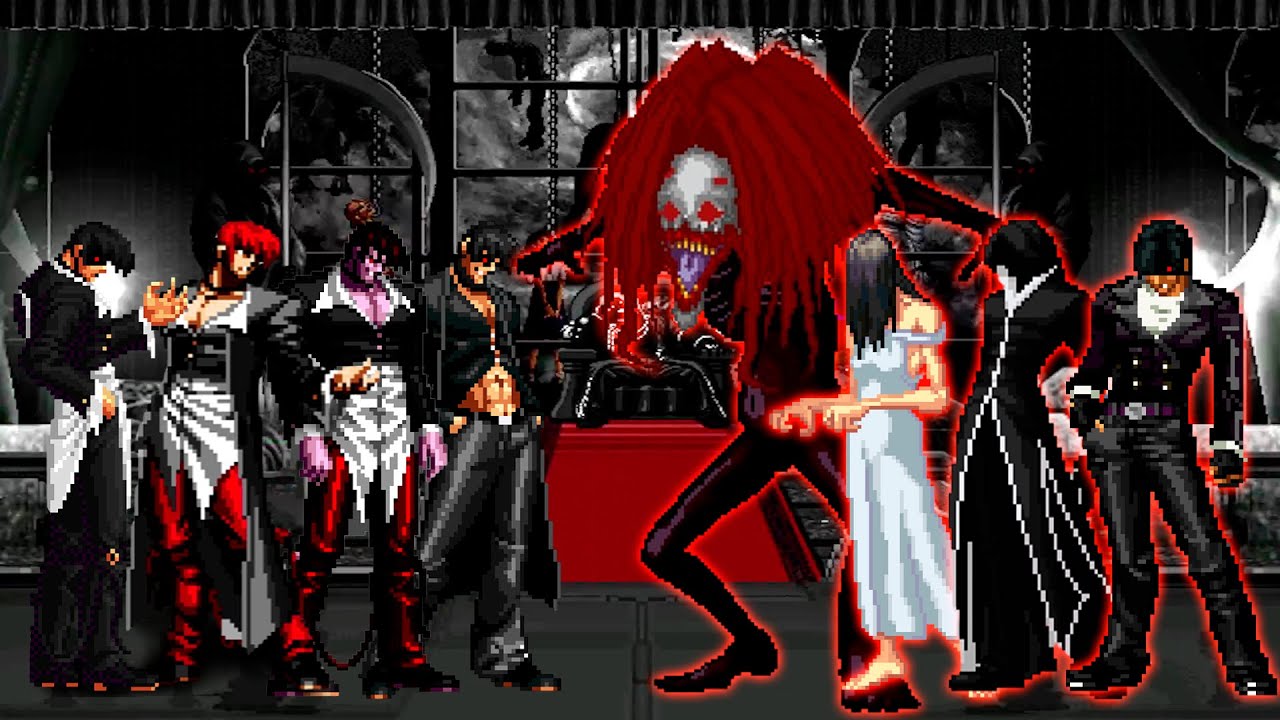 [KOF Mugen] Iori Yagami Team vs Horror Team