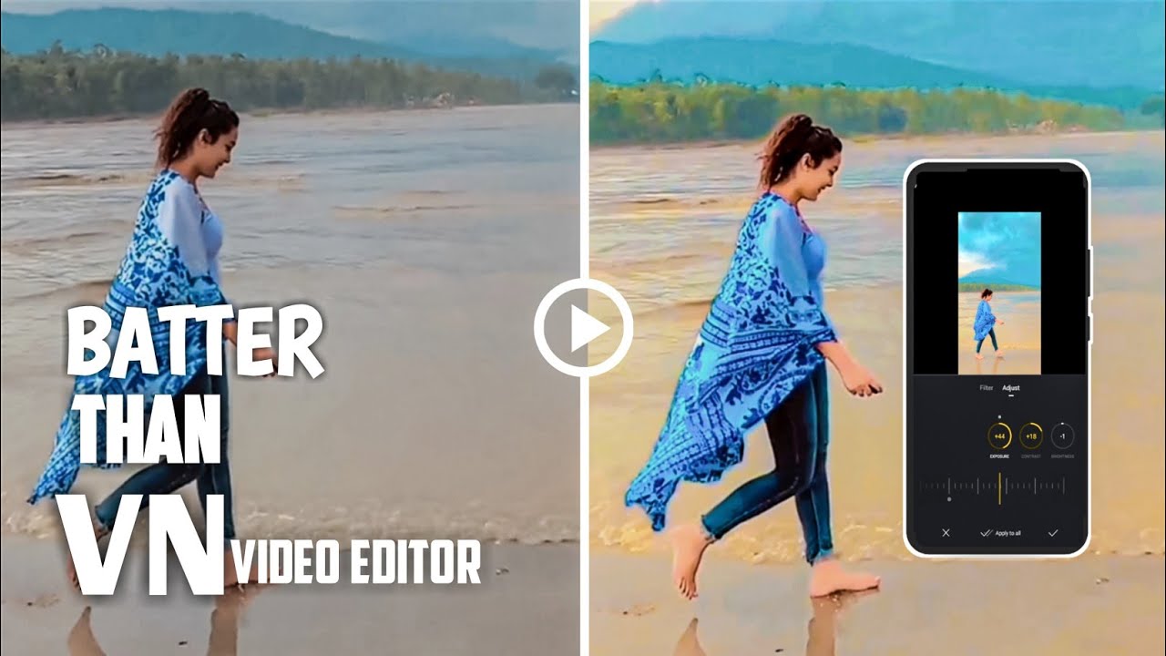 VN Background Colour Change | Cinematic Colour Grading In VN Video Editor | You R'Editor