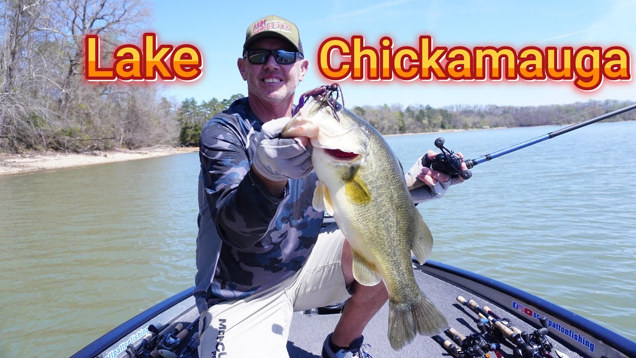Fishing Lake Chickamauga in Late March