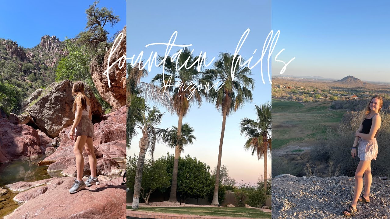 arizona travel video // fountain hills, natural bridge state park