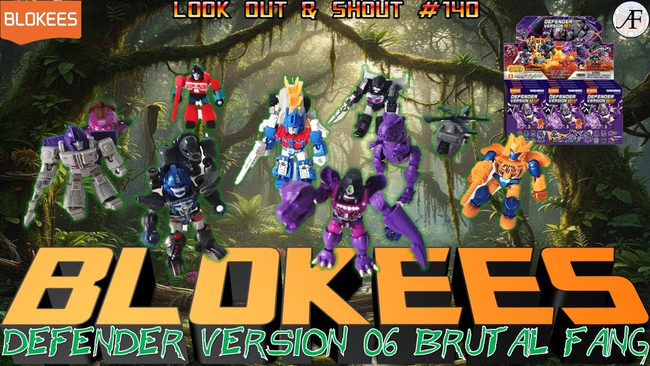 Blokees Defender Version DV06 Brutal Fang review 