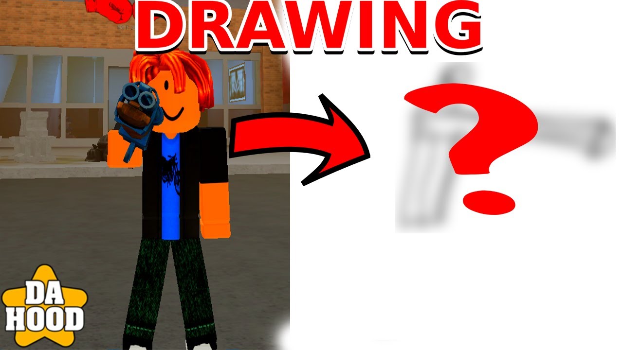 Whatever I Draw I Get In Da Hood YouTube