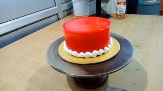 Red jelly cake decorating ideas| cake decorating ideas| cake toppers  | cake decoration| simple cake