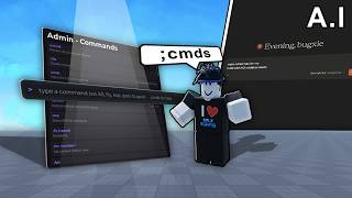 I Asked AI To Make Roblox ADMIN PANEL Script..