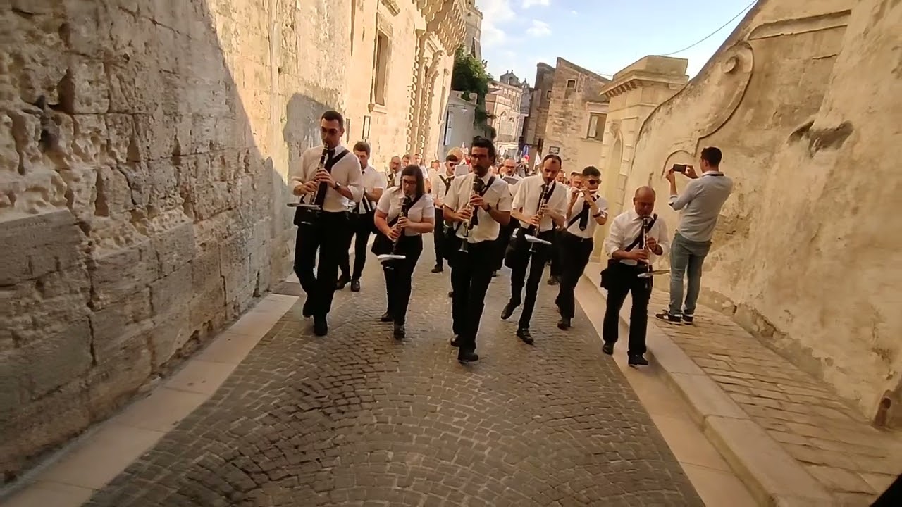 Marcia Amici Veri Banda di Matera 2/7/23 Matera Cavalcata in Costume della Madonna SS della Bruna
