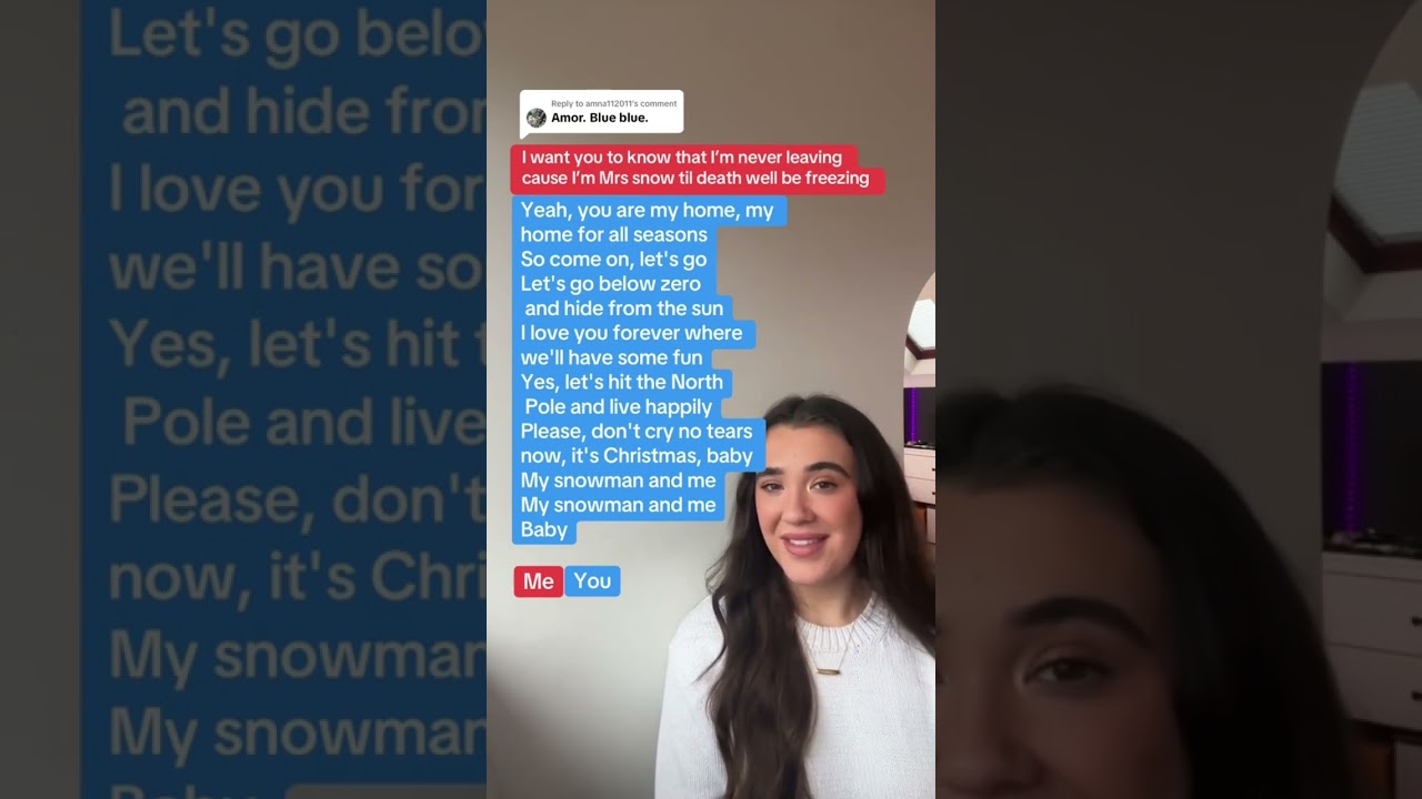 Sing with me, Sia Snowman Challenge! 