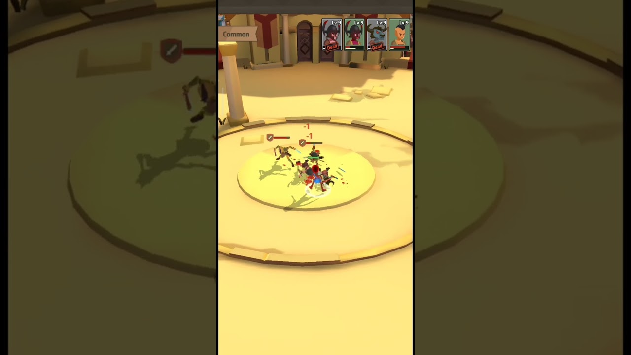 Gladiator Arena 1v4 Fight 