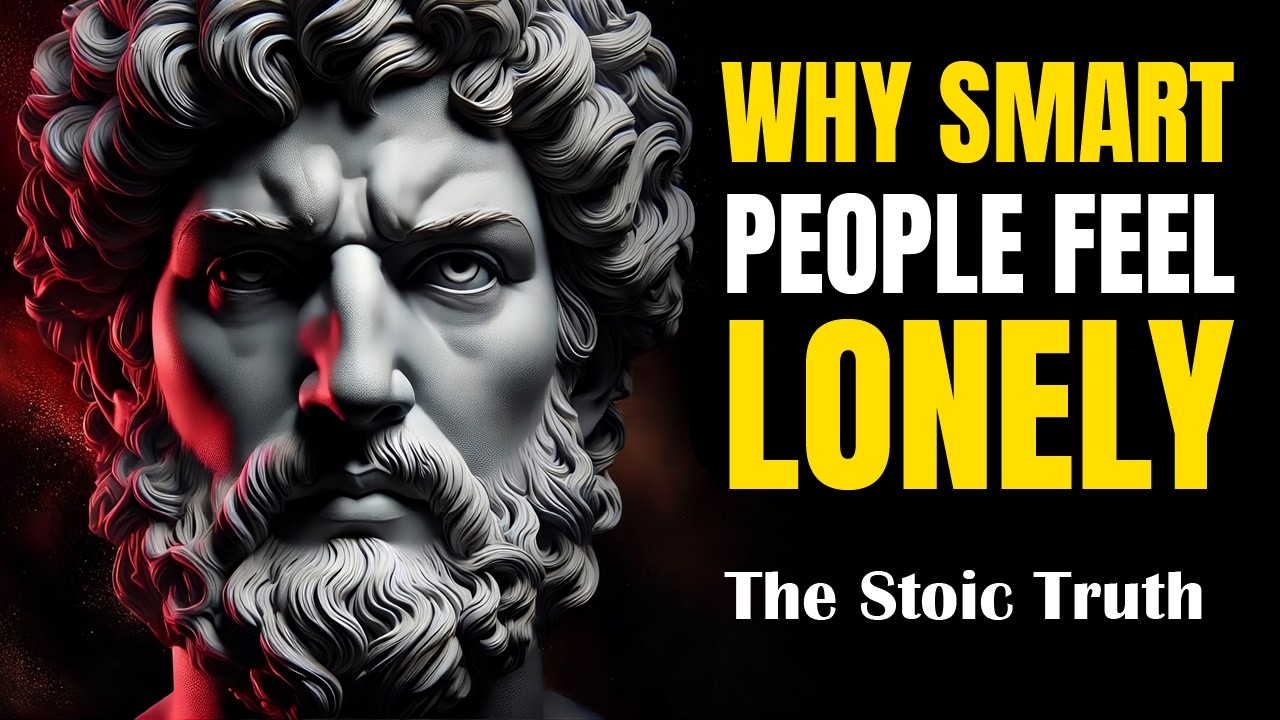 Why Smart People Feel Lonely - The Stoic Truth About Intelligence and Isolation