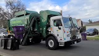 Waste Management Peterbilt 320 HX-450 Amrep ASL.