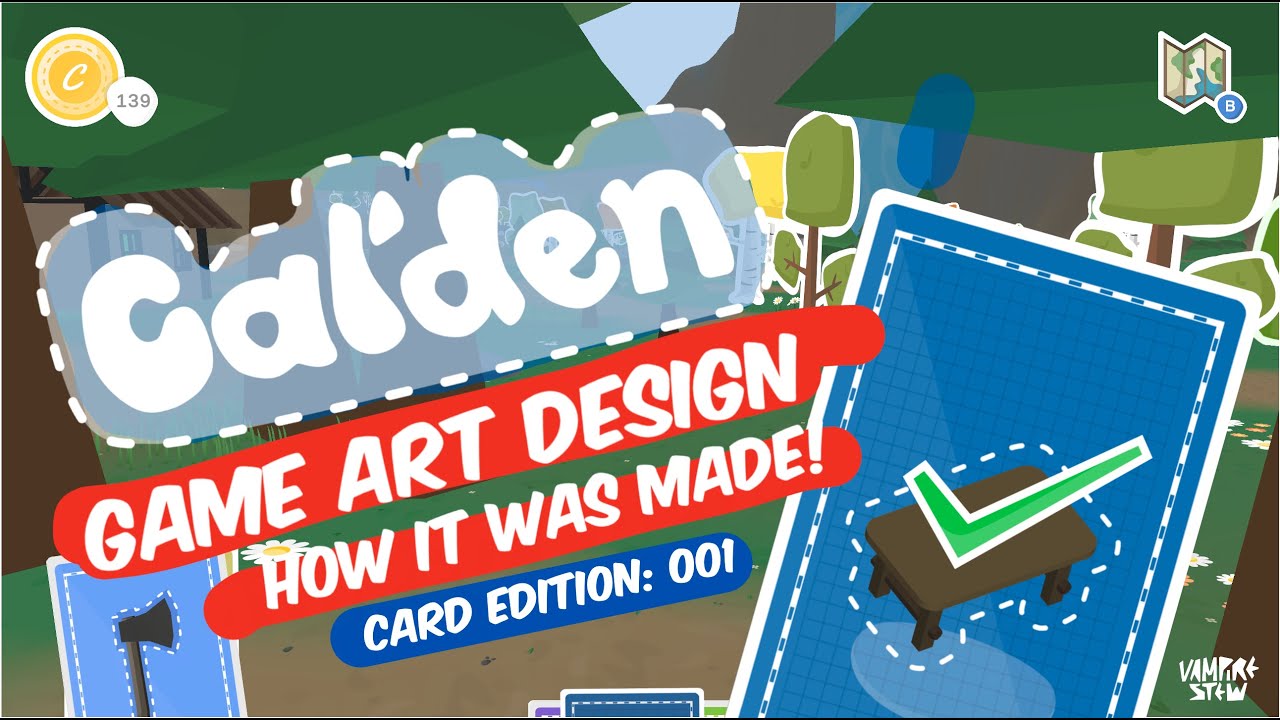 Indie Game Dev Art Dev Blog Series! EP: 001 The Placement Card