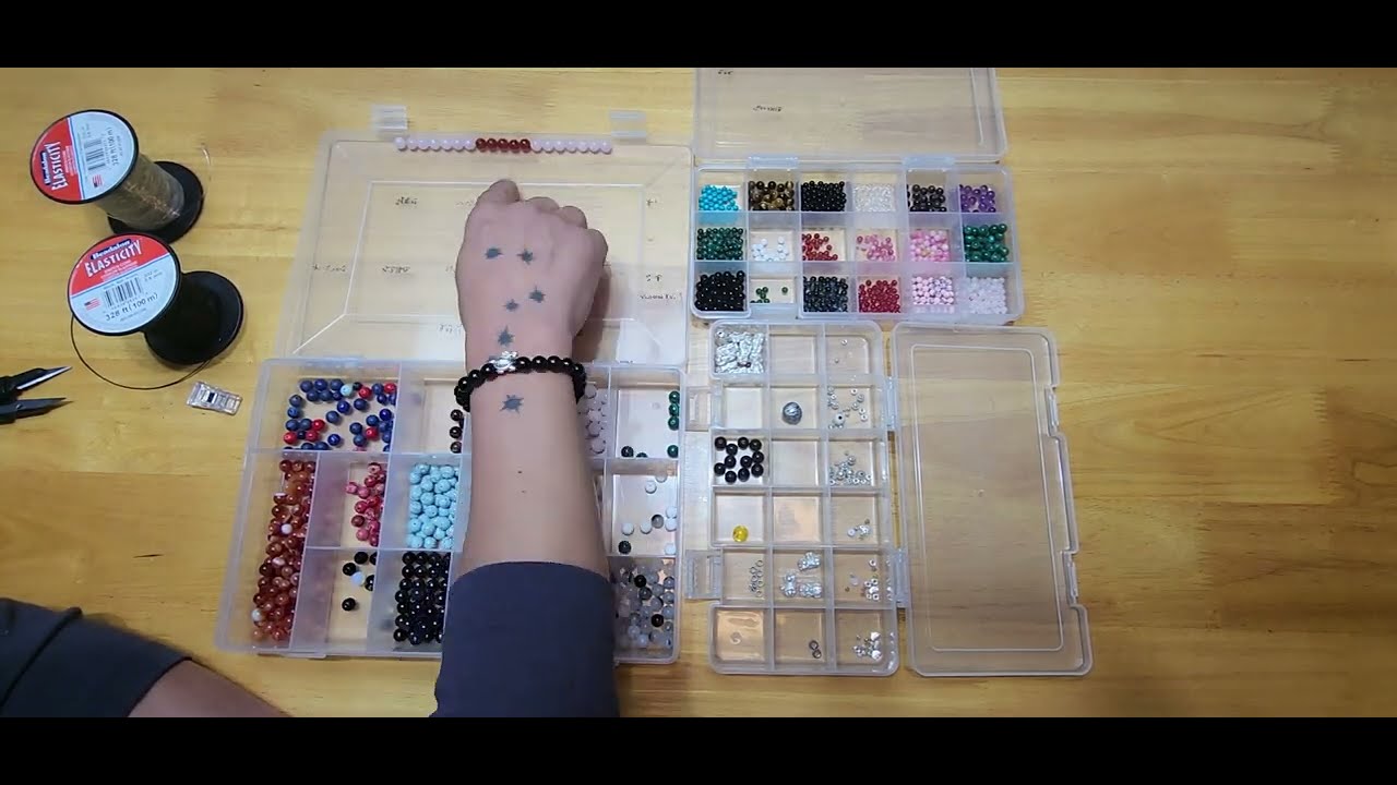 천연석 팔찌 만들기(부적대용)