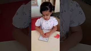 Play dough Letter Formation        a to j