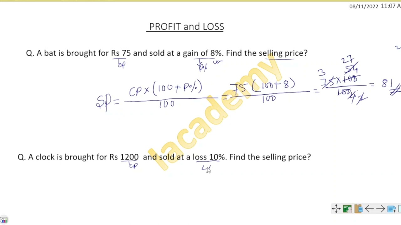 How to find selling price//Short Tricks//Using formula