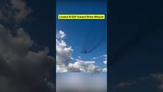 B-52H Bomber Takes Off With Full Combat Load Toward Iran