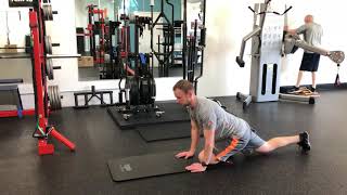 Prone Piriformis Stretch