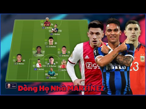 Video Trải Nghiệm Đội Hình Dòng Họ Nhà MARTINEZ Mạnh Nhất... - youtube