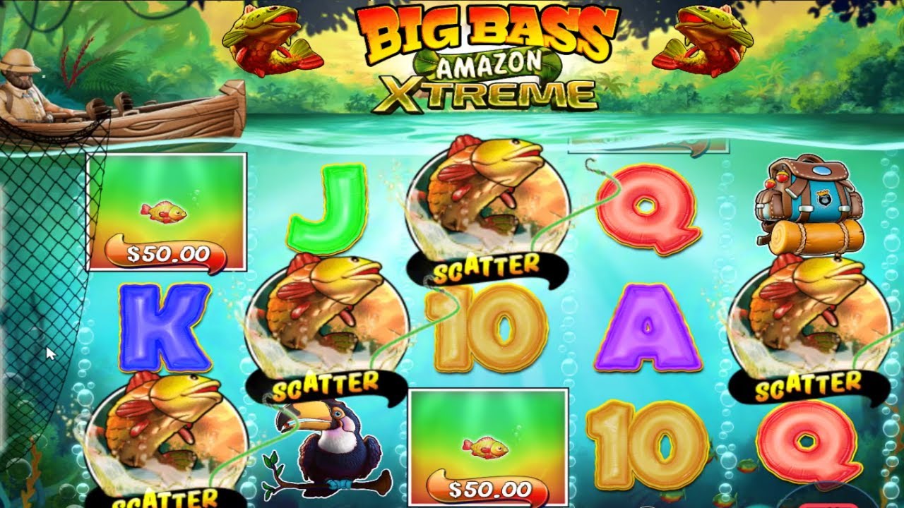 BIG BASS AMAZON XTREME 4 SCATTERS ENTRY NICE WIN BONUS BUY ONLINE ...
