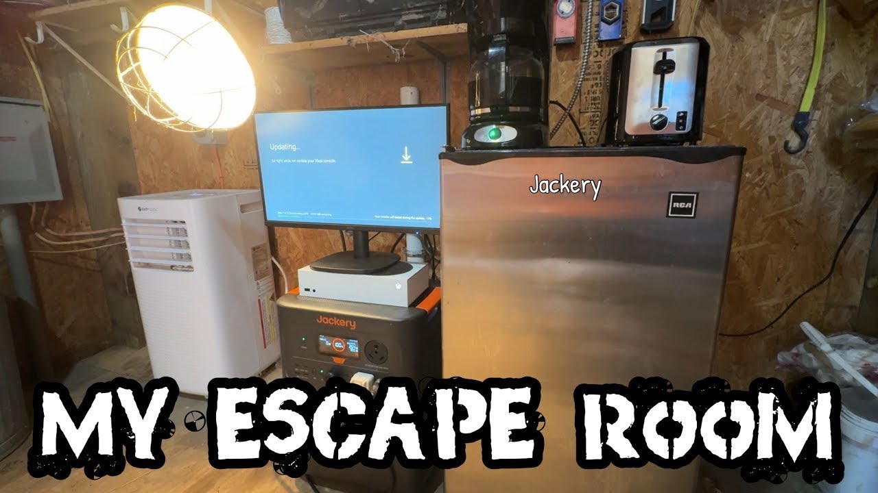 Комната спасения на базе JACKERY Home Power 3600 Plus!