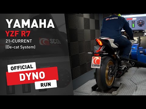 Yamaha YZF R7 Scorpion Exhaust Dyno video - YouTube