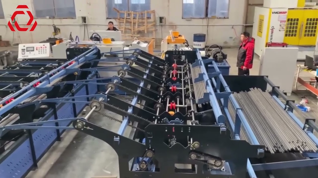 Threaded rod production line