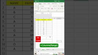 Excel Row &amp; Column Count in 30 Seconds 😱 #Excel #Shorts #RowAndColumn #ExcelInHindi #ExcelTips
