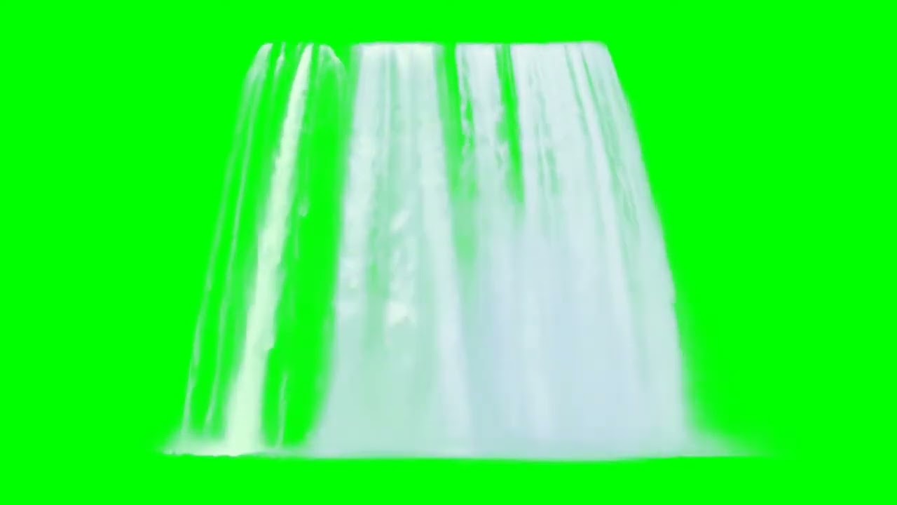green screen waterfall part II aidlr0HINK8
