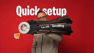 90cm Octabox: Quick 1-Second Setup - Your Low-Cost Photography Setup