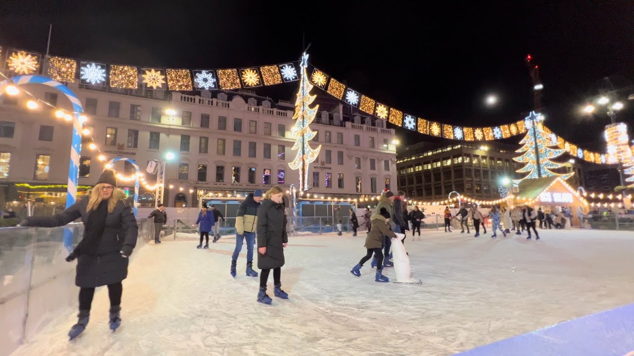 Ice Skating | Christmas fair 2022 | Glasgow