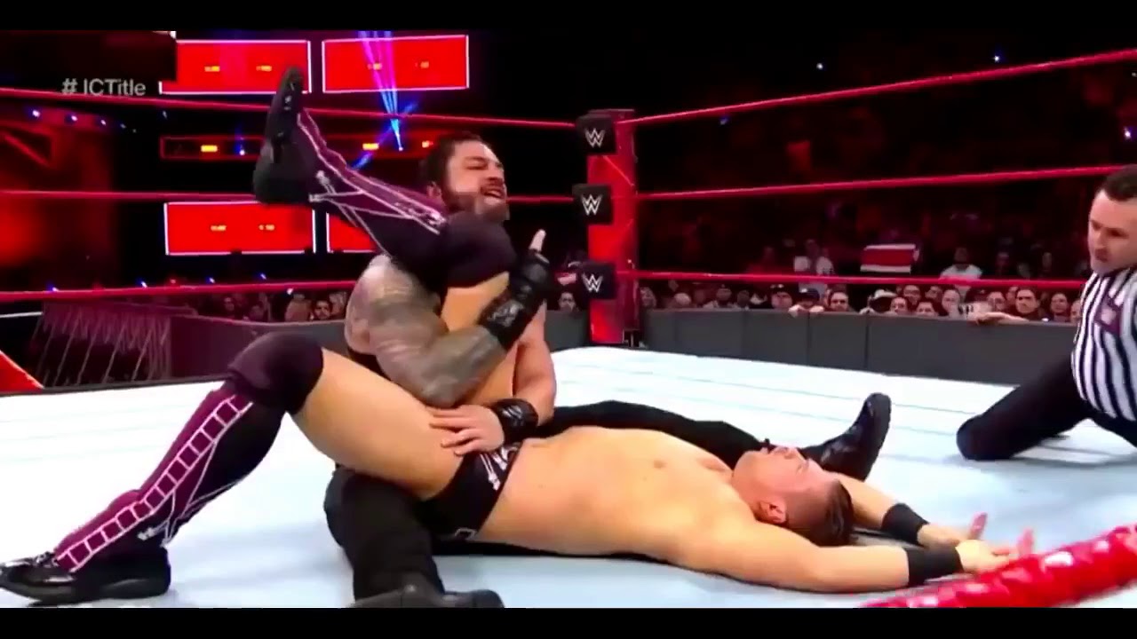 Roman Reigns vs The Miz ICT Full Match