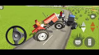 🚜 Offroad Tractor Driving Simulator Game | Farming Trolley Android Gameplay screenshot 5