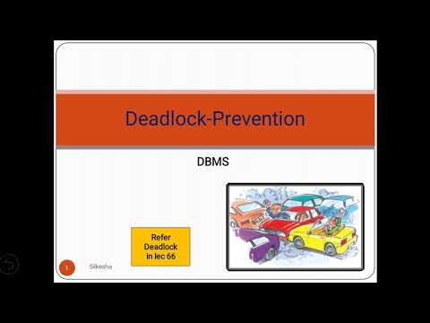 Deadlock Handling Methods and Deadlock Prevention in dbms Lec 67