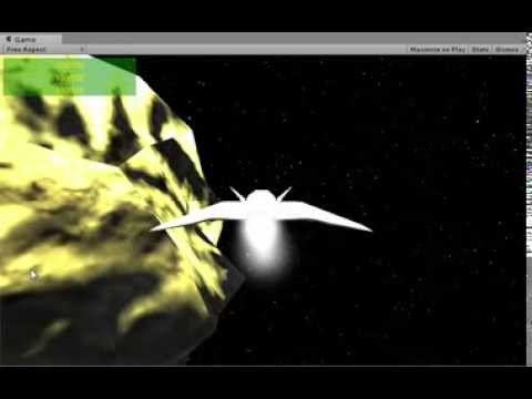 Unity Space ship, developing ! n°02