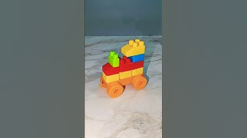 Building Blocks Vehicle | Building Blocks ASMR sound | Satisfying Diy #asmr #asmrsounds #shortvideo