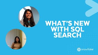 [LIVE] What's New with SQL Search