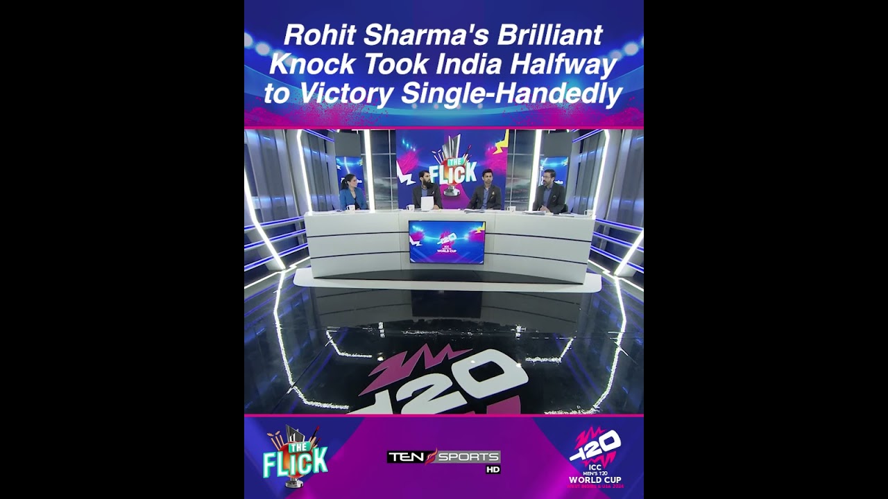 Rohit Sharma's Brilliant Knock Took India Halfway to Victory Single Handedly