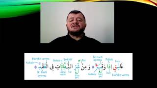 Felak Suresi Tahlil | Talim Terbiye | Tecvid Tahlili