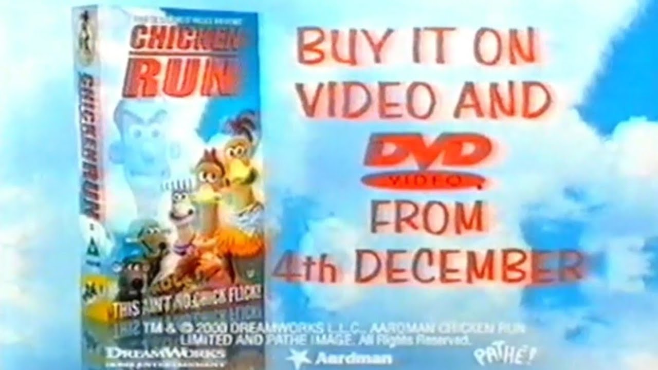 Chicken Run DVD UK Advert (2000) 