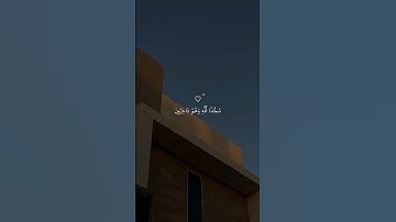 تلاوة خاشعة للشيخ #ماهر_المعيقلي #قران #قران_شاشة_سوداء