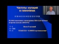 Клёсов А.А. Лекция 8: Константы скоростей мутаций